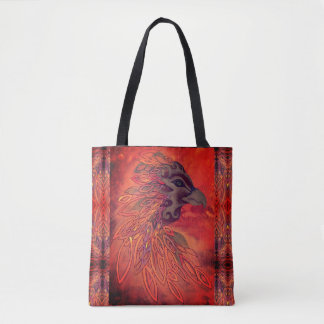 Phoenix Bird Canvas tas
