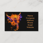 Phoenix Bird Carte de visite (Devant)
