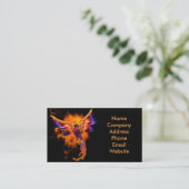 Phoenix Bird Carte de visite (Debout devant)