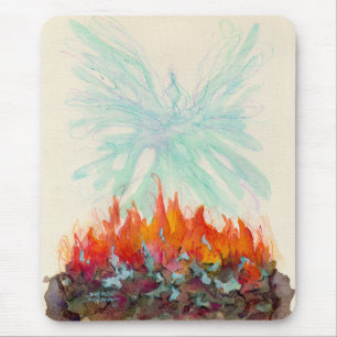 PHOENIX BIRD door SHARON SHARPE Muismat