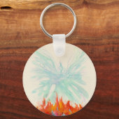 PHOENIX BIRD door SHARON SHARPE Sleutelhanger (Voorkant)