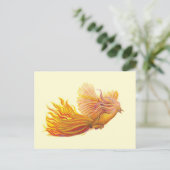 Phoenix Bird in Flight Briefkaart (Staand voorkant)