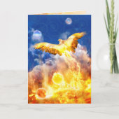 Phoenix Bird LEVER AU-DESSUS DE VOTRE CARTE DE PRO (Devant)