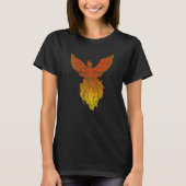 Phoenix Bird Mystical Creature Mythology T-shirt (Voorkant)