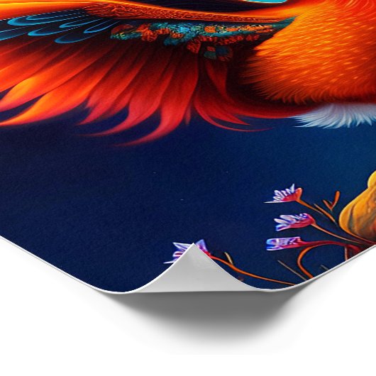 Phoenix Bird Poster (Hoek)