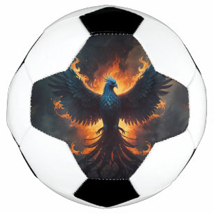 Phoenix Bird Rising avec flammes