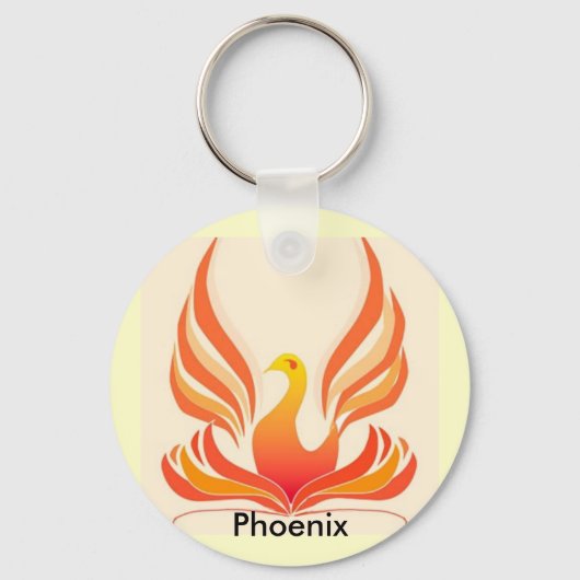 Phoenix Bird Sleutelhanger (Voorkant)