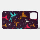 Phoenix Birds Figuur Patroon Case-Mate iPhone Case (Achterkant (horizontaal))