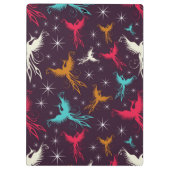 Phoenix Birds Figuur Patroon Klembord (Achterkant)