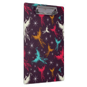 Phoenix Birds Figuur Patroon Klembord (Rechts)