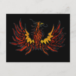 Phoenix Black Briefkaart
