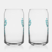 Phoenix bleu se lève sur blanc (Droite)