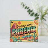 Phoenix Briefkaart (Staand voorkant)