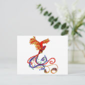 Phoenix Briefkaart (Staand voorkant)