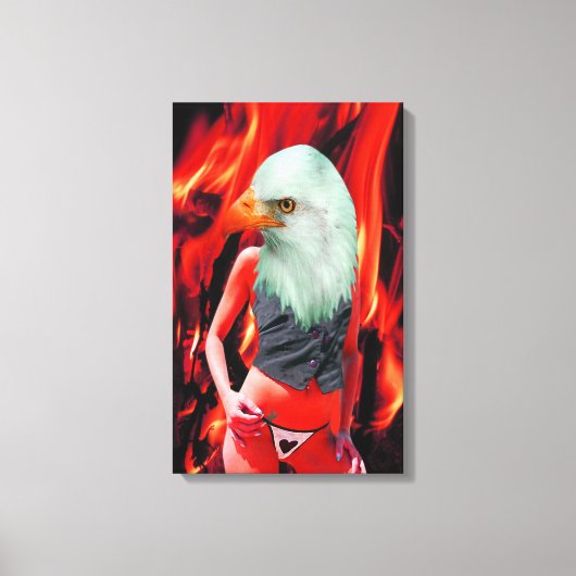 Phoenix Canvas Afdruk (Voorkant)