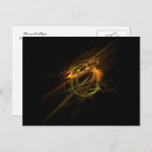 Phoenix Carte Postale En Vol (Devant / Derrière)