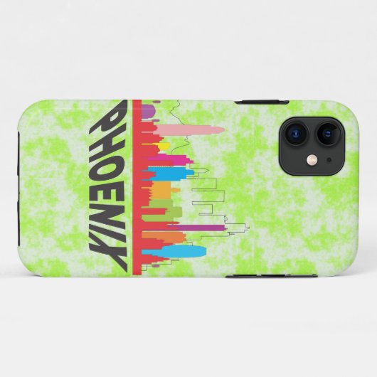 Phoenix Case-Mate iPhone Case (Achterkant (horizontaal))
