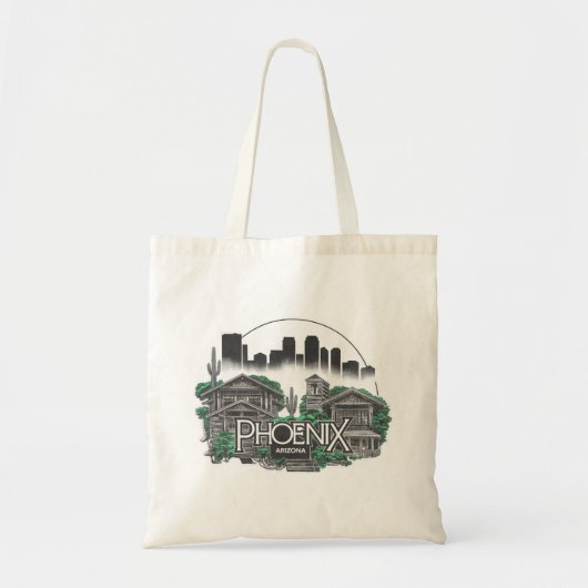 Phoenix City Arizona Verenigde Staten Tote Bag (Voorkant)