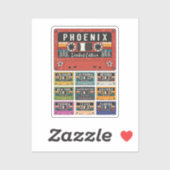  Phoenix City reizen Sticker (Vel)