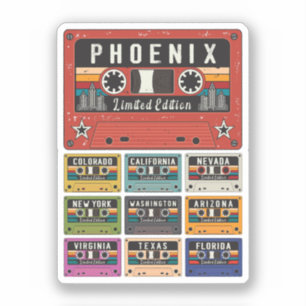  Phoenix City reizen Sticker