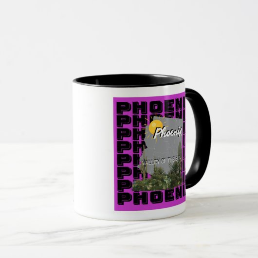 Phoenix coffee mug  (Devant droit)