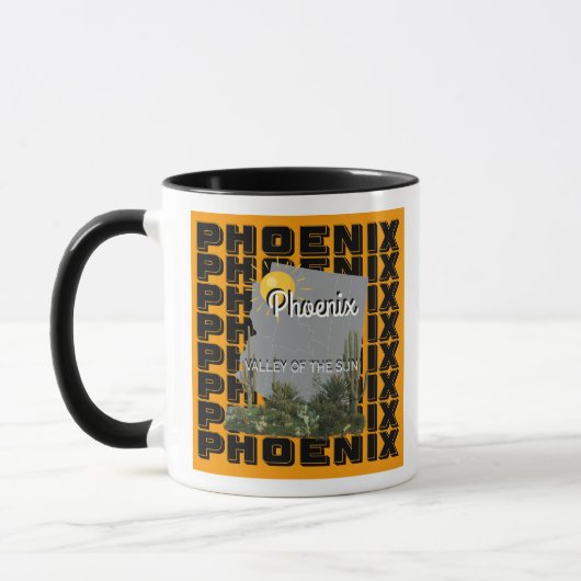 Phoenix coffee mug  (Gauche)