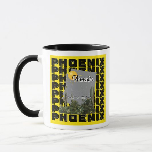 Phoenix coffee mug  (Gauche)