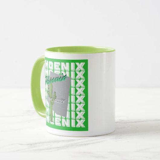Phoenix coffee mug mok (Voorkant links)