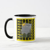 Phoenix coffee mug mok (Links)