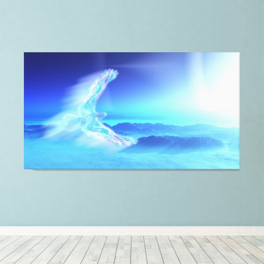 Phoenix de la toile du Nord Imprimer (Insitu (Plancher de Bois))