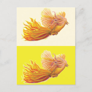 Phoenix - De vogel die herboren is Briefkaart
