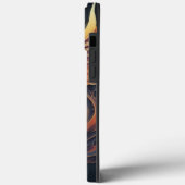 Phoenix Elegance : coque iphone avec oiseau étonna (Verso / Gauche)