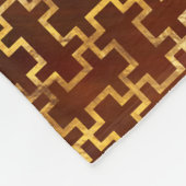 Phoenix en Dragon met bagua #1 Fleece Deken (Hoek)