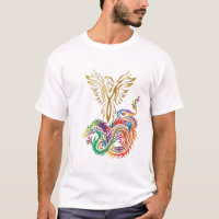 Phoenix en het Dragon Oriental Yang Design
