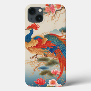 Phoenix en Lotus iPhone 13 Hoesje