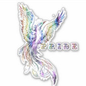 Phoenix en trots  sticker (Voorkant)