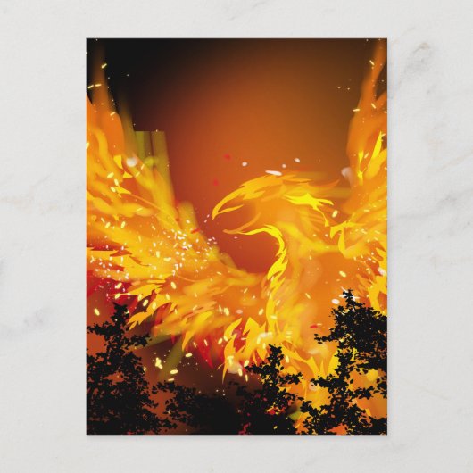 Phoenix en vol Carte postale (Devant)
