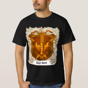 Phoenix familiewapen Achternaam T-shirt