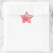 Phoenix Feathers - Verf Splatter Ster Sticker (Tas)