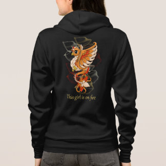 Phoenix ferment la fermeture éclair le sweat -