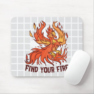 Phoenix "Find Your Fire" Grid Muismat