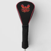 Phoenix Fire Bird Magical Golfheadcover (Voorkant)