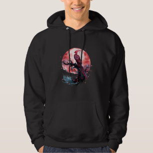 Phoenix Fire Phoenix vogel Sakura boom mythische v Hoodie