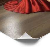 Phoenix Fire Queen Steampunk Victoriaans Industria Foto Afdruk (Hoek)