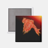 Phoenix Firebird Magnet Magneet (Voorkant / Achterkant)