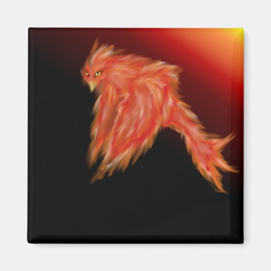 Phoenix Firebird Magnet Magneet (Voorkant)