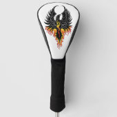 Phoenix Firebird Tribal Flames Golfheadcover (Voorkant)