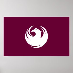 Phoenix Flag Poster