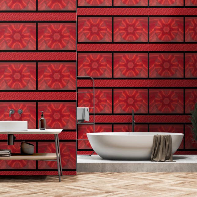 Phoenix Flower 2 Behang (Badkamer)