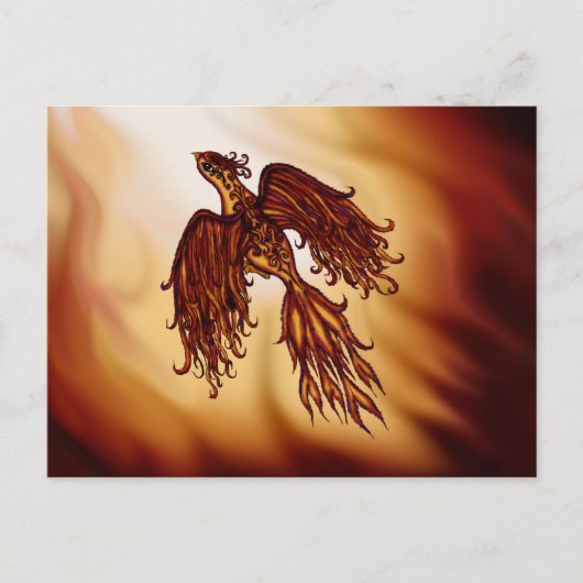 Phoenix Fly Briefkaart (Voorkant)
